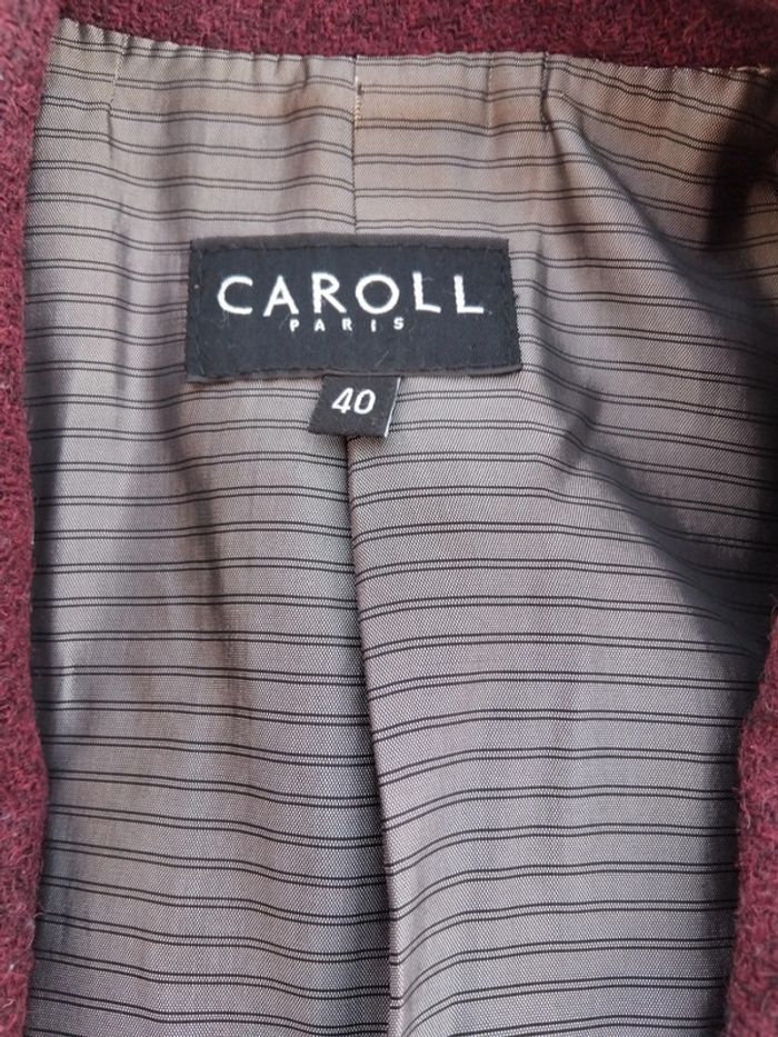 Veste chic Caroll t40 100%laine - photo numéro 17