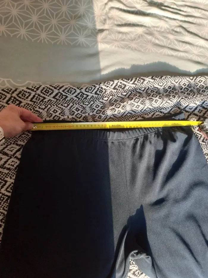 Pantalon femme tbe habillé tissu côtelé étiquette coupée 46 - photo numéro 7