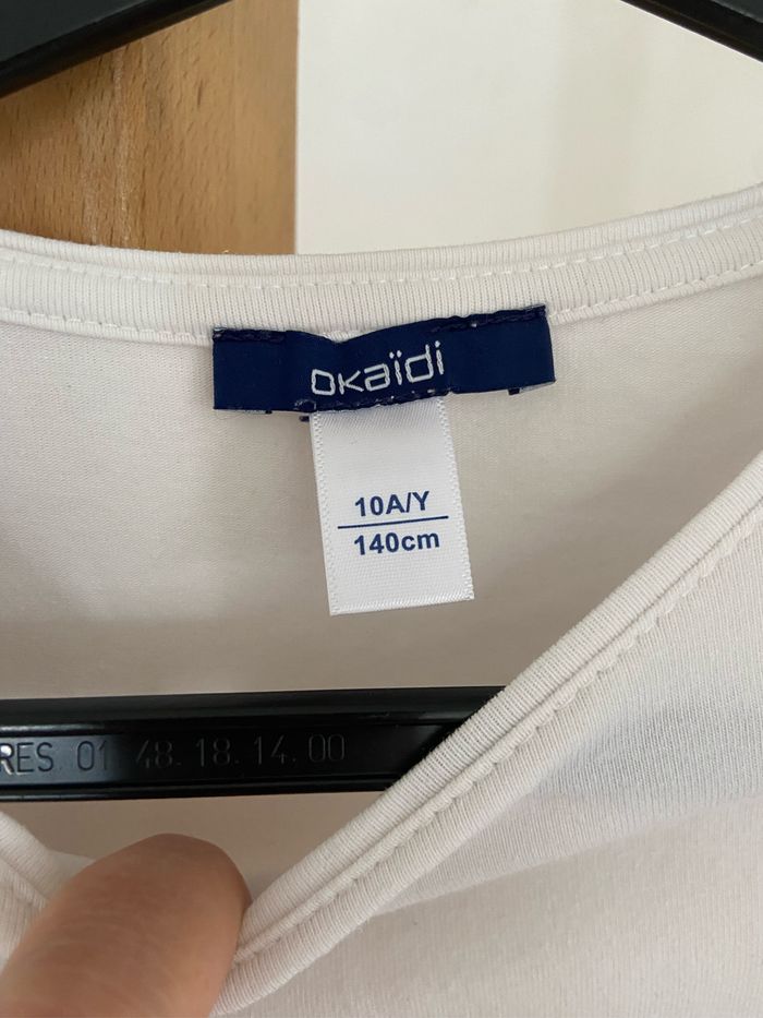 Teeshirt à manches longues à motif sequins - photo numéro 3