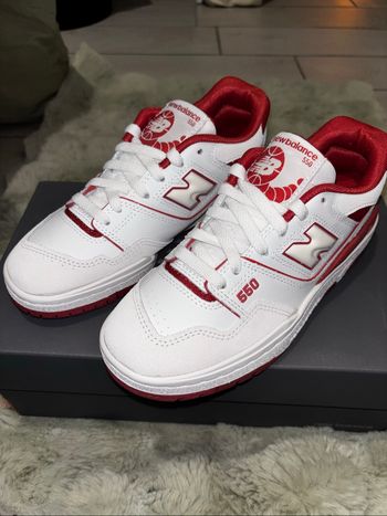 New Balance Red and White