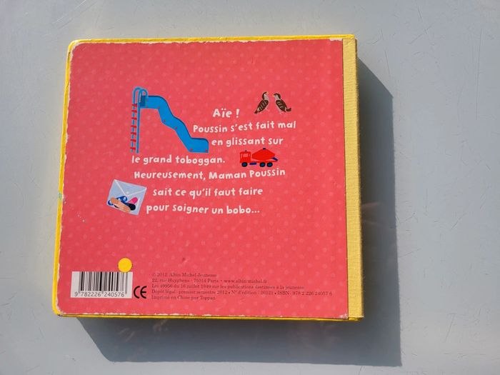 Livre tout carton 🐥 Le Bobo de Poussin 🩹 50 - photo numéro 10
