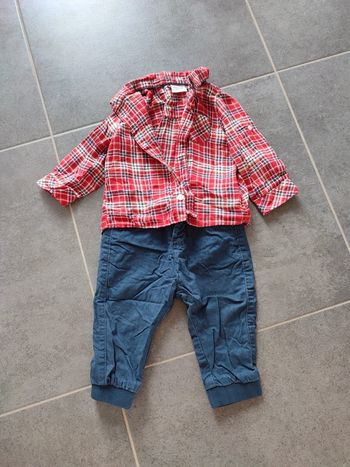 Ensemble pantalon et chemise