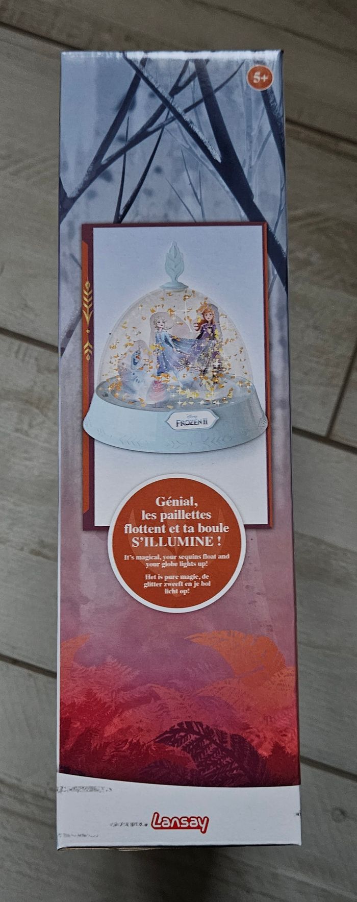 Ma Boule à Paillettes Lumineuse - Frozen **neuf** - photo numéro 2