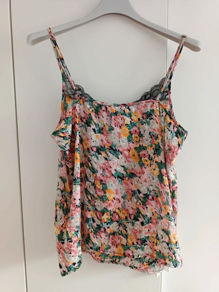 Débardeur jacqueline de yong 36 fleurs dentelle - photo numéro 9