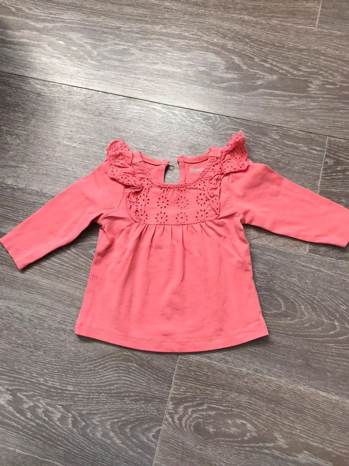 T-shirt rose foncé