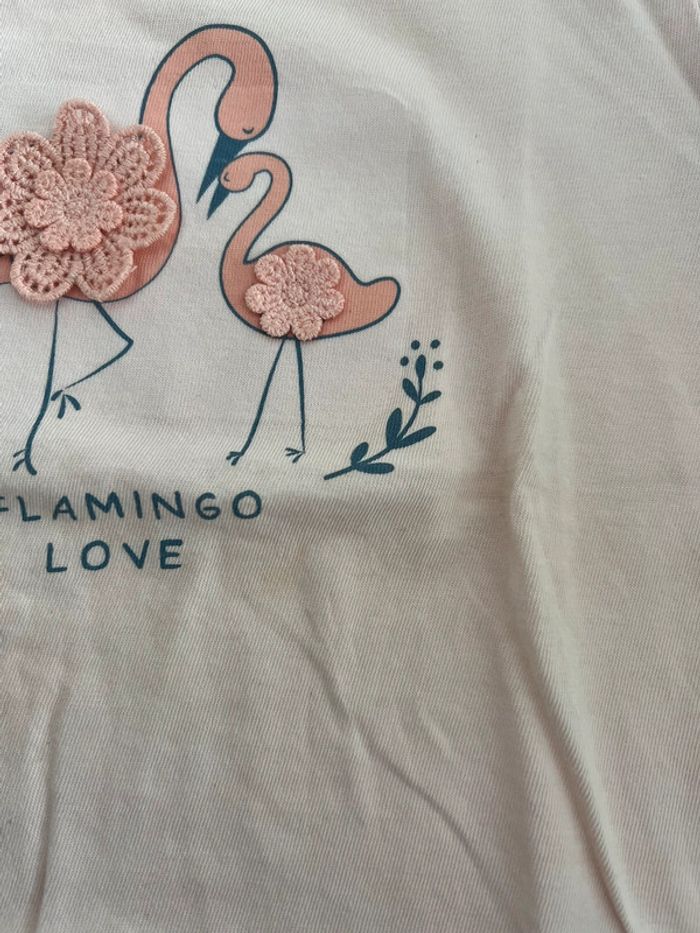 T-shirt C&A flamingo 98cm - photo numéro 2