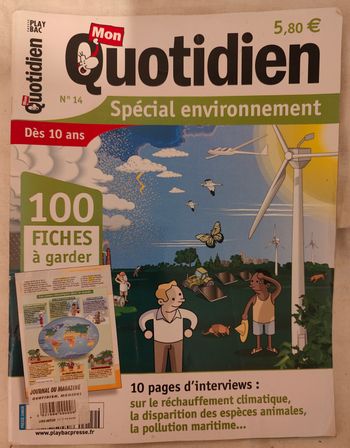 Magazine "Mon Quotidien : spécial environnement" - n°14