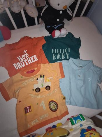 Lot tee-shirts 3 mois
