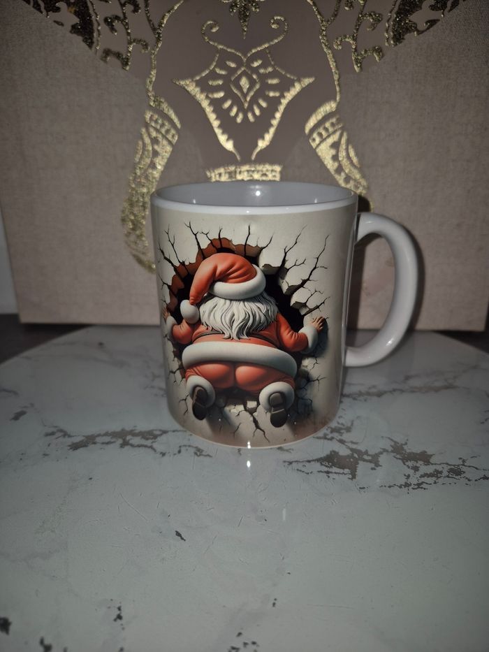 Mugs père Noël 3d