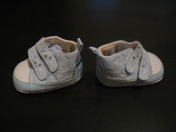  CHAUSSURES SOUPLE BLEUE BÉBÉ FILLE "SUCRE D'ORGE" - P 16/17 - n°04