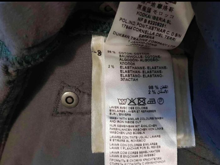 Jean imprimé velour taille 36 - photo numéro 9