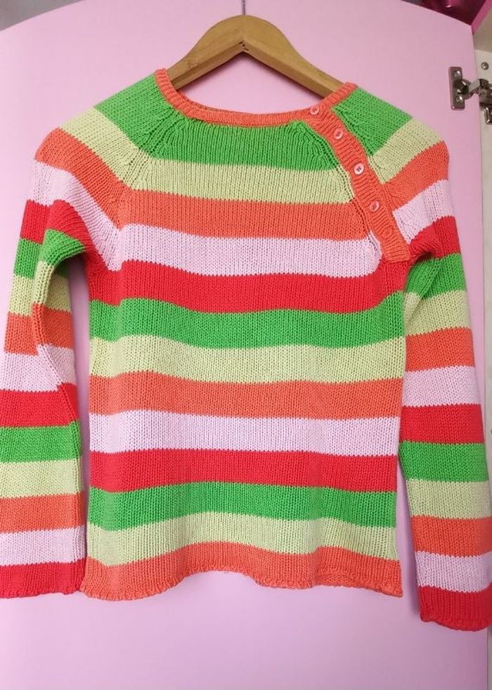Pull à col rond fille 12 ans