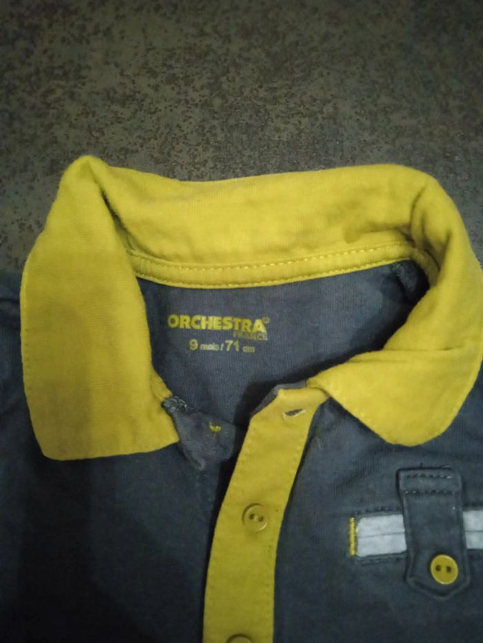 T-shirt polo Orchestra 9 mois - photo numéro 3