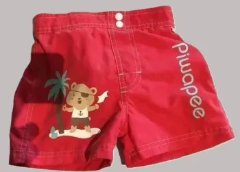 Maillot de bain garçon 4/5 ans avec culotte intégrée – Piwapee