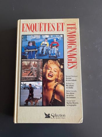 Livre enquête témoignage