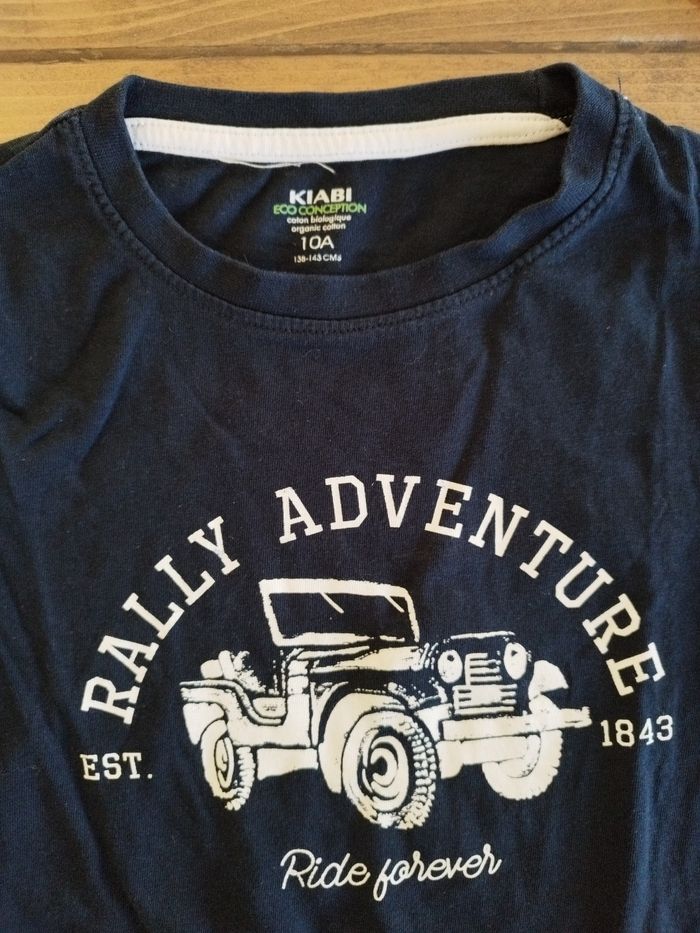 T-shirt 10 ans kiabi - photo numéro 2