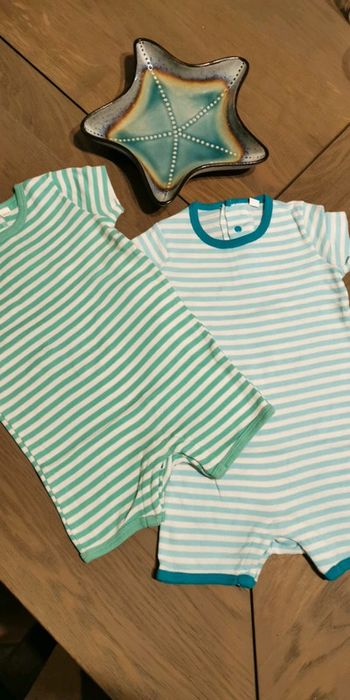 Lot de 2 bodies shorts