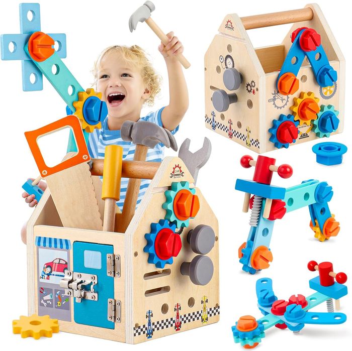 Caisse à outils en bois - photo numéro 2