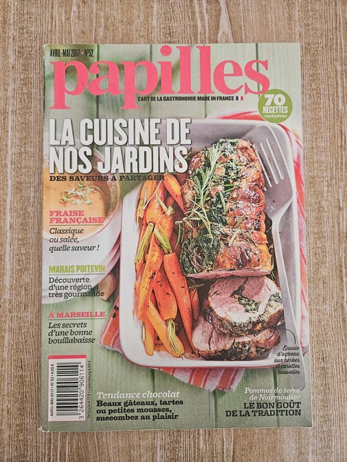 Magasine papilles La cuisine de nos jardins
