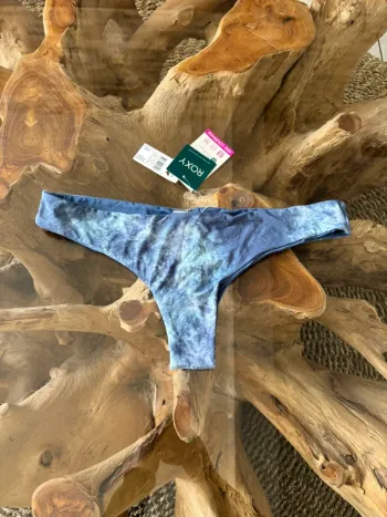 Bas de maillot de bain Roxy neuf femme réversible bleu