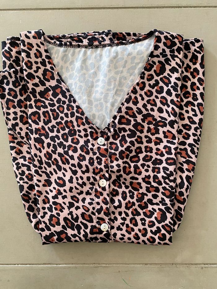 Robe d'été léopard style baby doll taille M - photo numéro 15