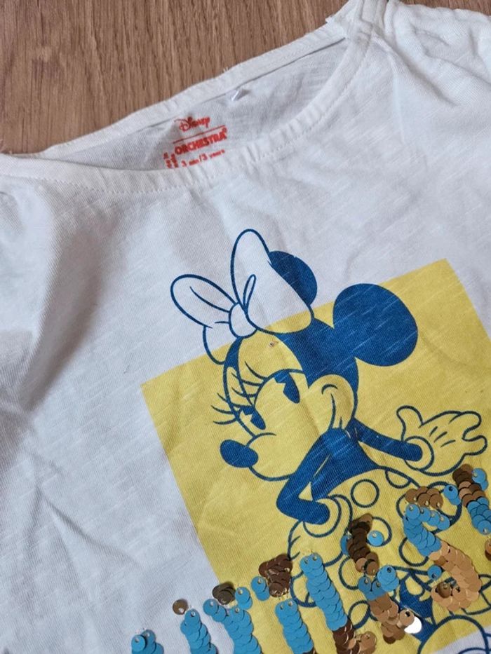 Tee shirt Minnie orchestra 3 ans - photo numéro 4
