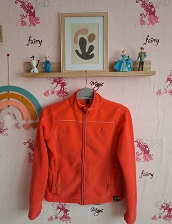 Magnifique gilet zippé polaire molletonné a l intérieur Taille 10 ans Terre de Marins