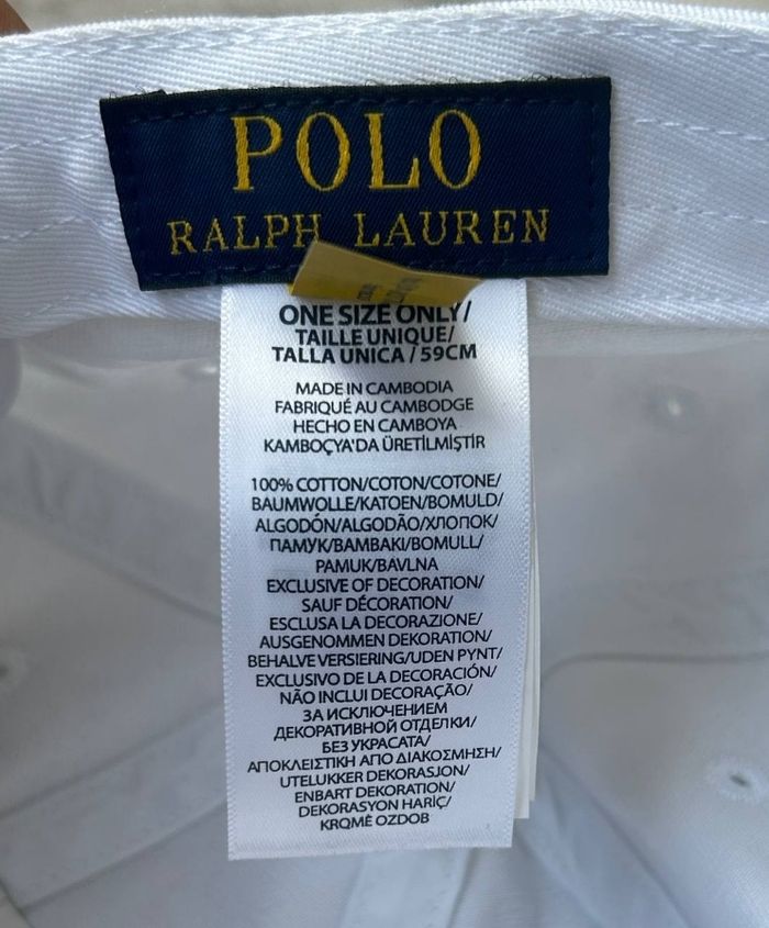 Casquette Ralph Lauren - photo numéro 9