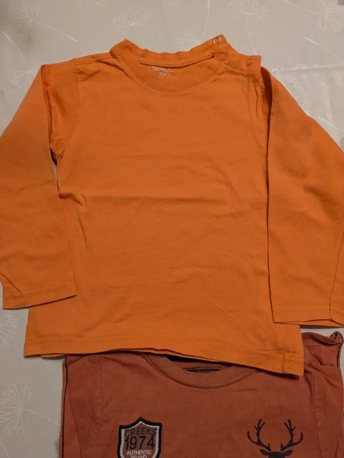Lot de 6 t-shirts ML 2/3ans - photo numéro 7