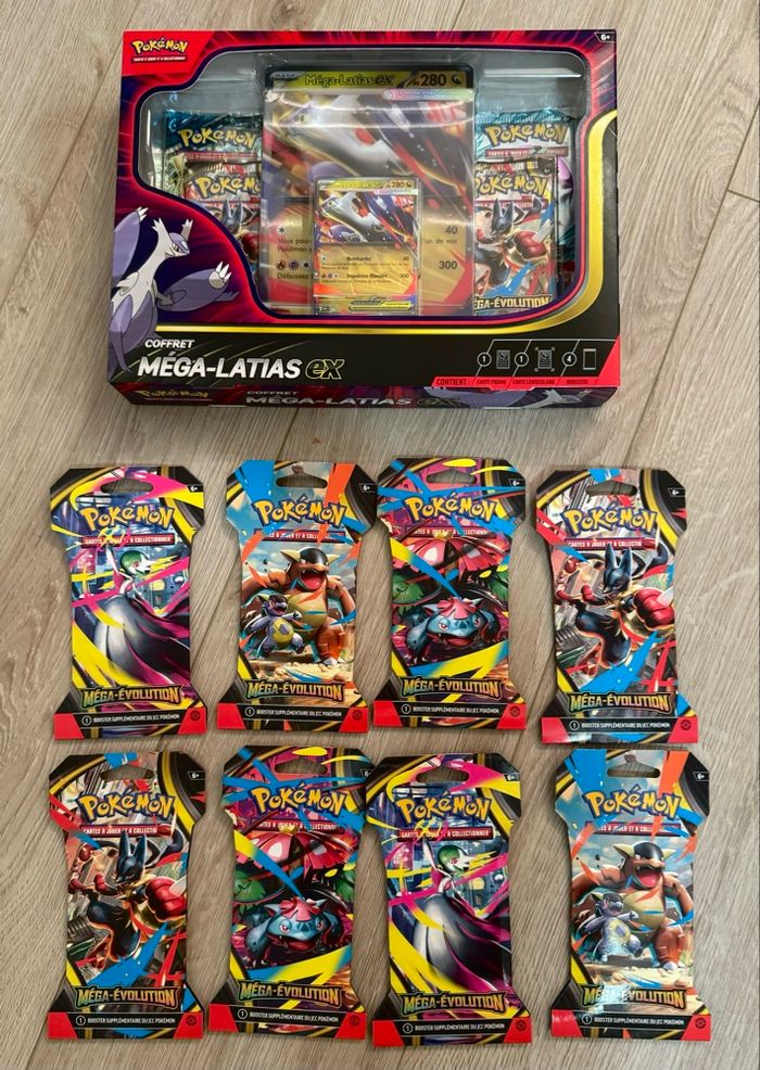 Lot 18 boosters Pokémon ME01 Mega Evolution - photo numéro 3