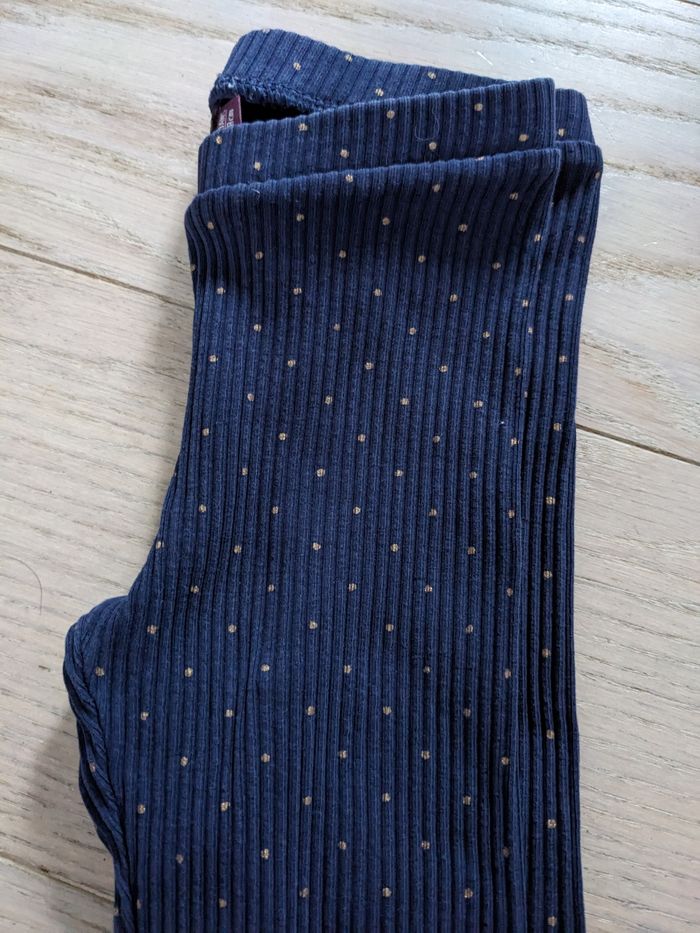 Lot de 2 pantalons leggings fille 24 mois - photo numéro 2