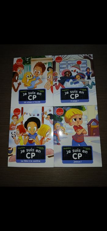 Lot de 4 livres je suis en CP niveau 1