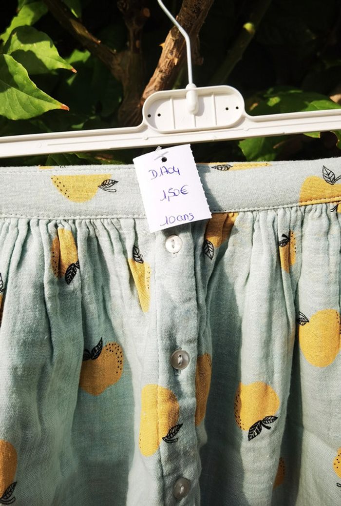 D1704 - jupe fille 10 ans - photo numéro 3