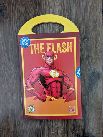Figurine carton The flash  burger king neuve