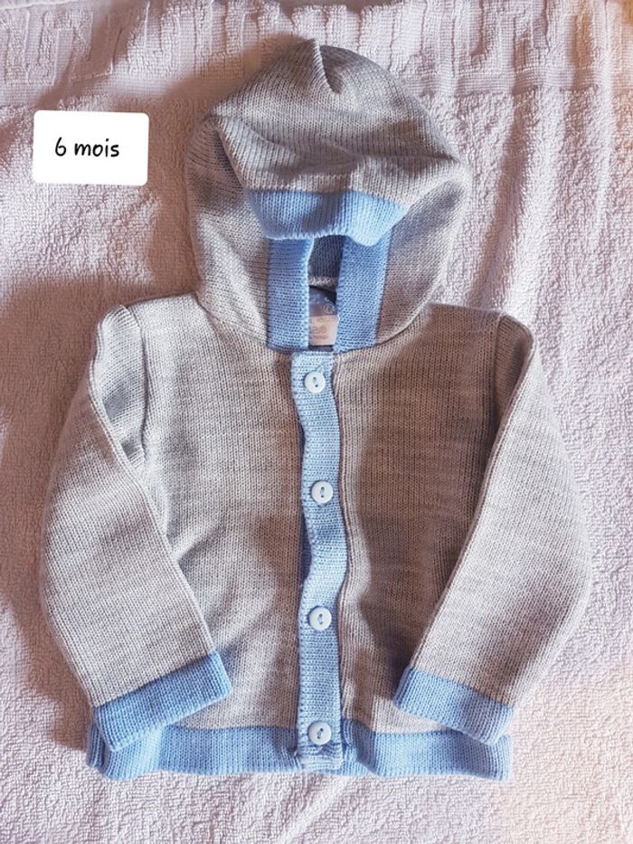 Gilet barbouillage 6 mois