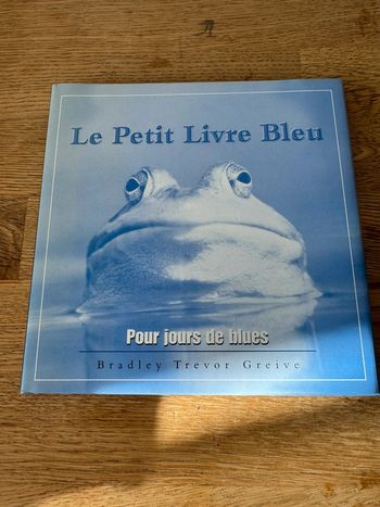 Livre Le petit livre bleu : pour jours de blues