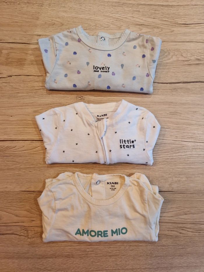 Lot pyjamas jersey - photo numéro 1