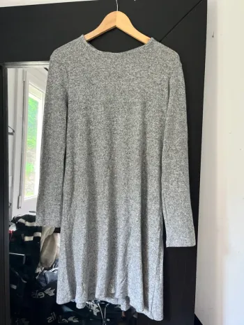 Robe grise Kiabi