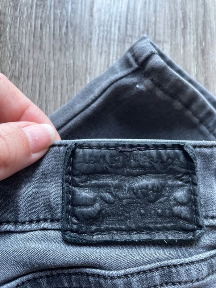 Jean levi’s 711 skinny gris 29 - photo numéro 9