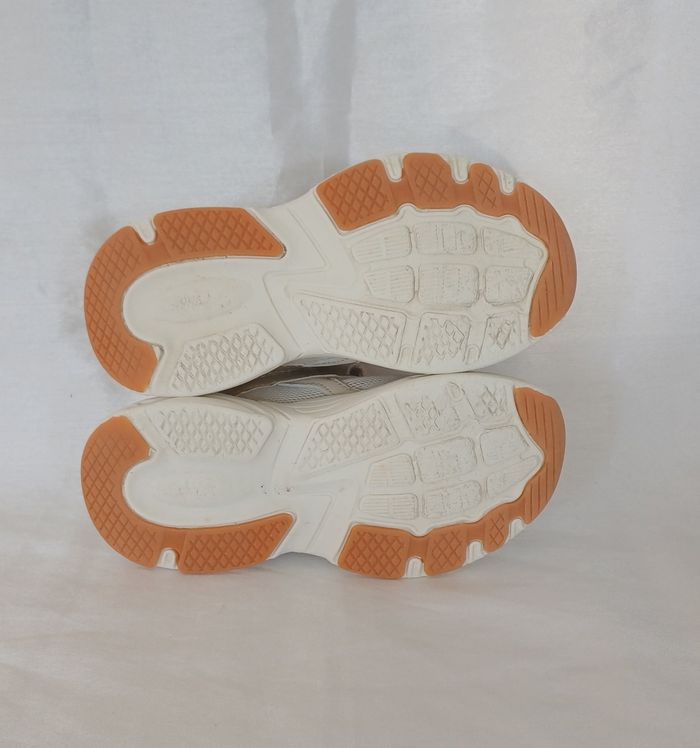 Baskets Beige à scratch Kiabi - photo numéro 5