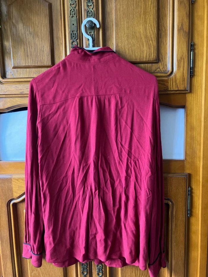 Chemise camaïeu bordeaux - photo numéro 2