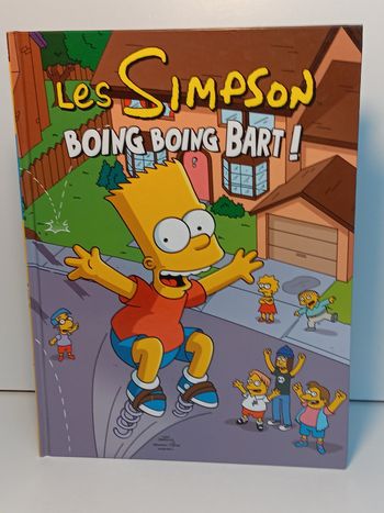 Livre Bande dessinée les Simpson Boing Boing Bart