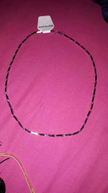 Chaîne en acier pour homme 60 cm