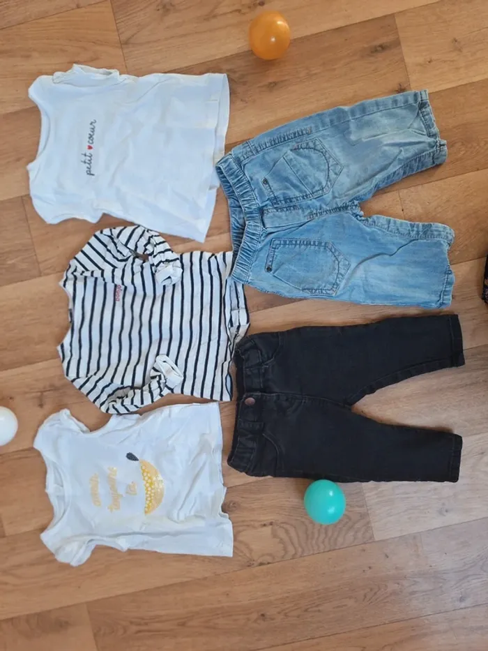 Lot 5pieces en 6mois - différents marques.