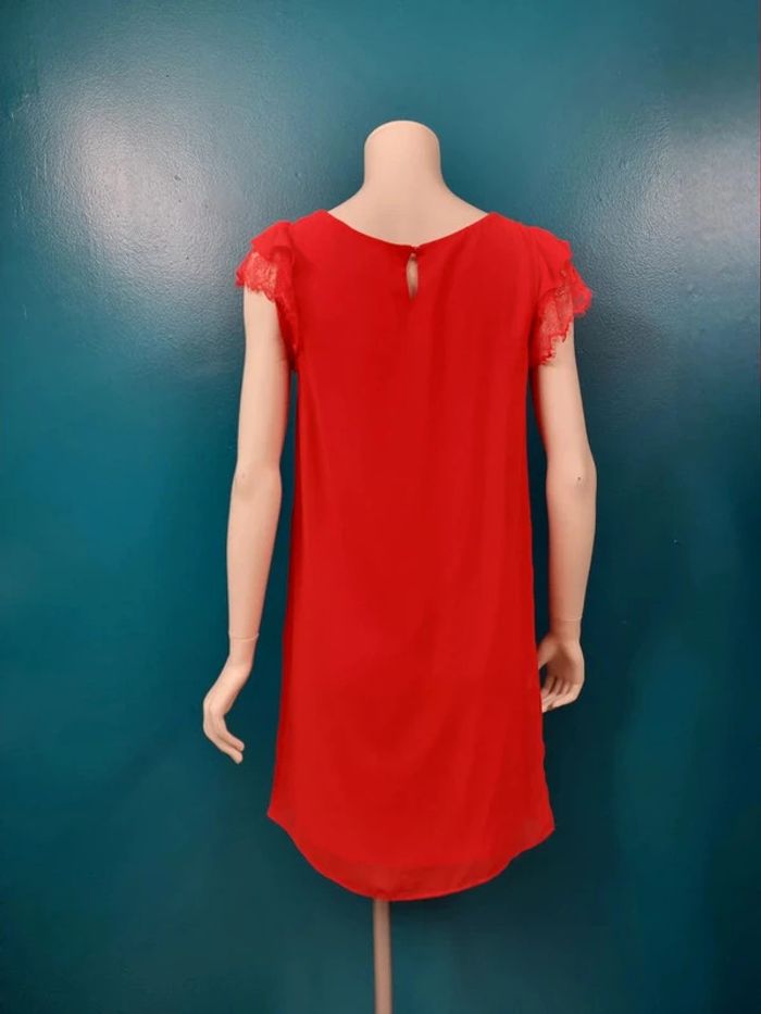Naf Naf robe rouge * taille 38 * - photo numéro 5