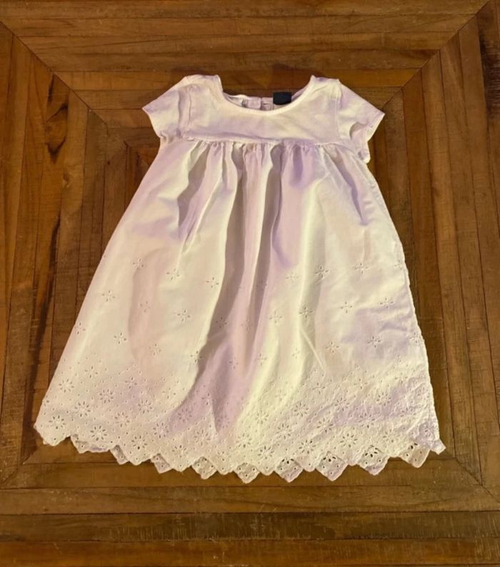 Robe gap blanche dentelle - photo numéro 5