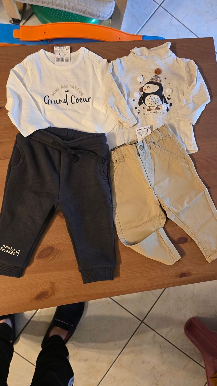 (Neufs non portés) 🥰💙💙💙 superbe lot 9mois garçon 🤩🥰💙💙💙 - photo numéro 6