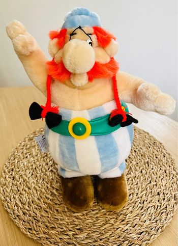 Peluche Obélix Vintage