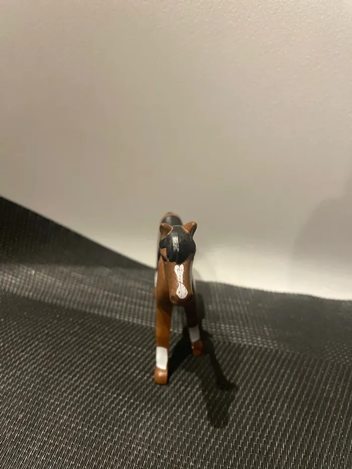 Playmobil figurine cheval marron western écurie centre équestre équitation - photo numéro 5