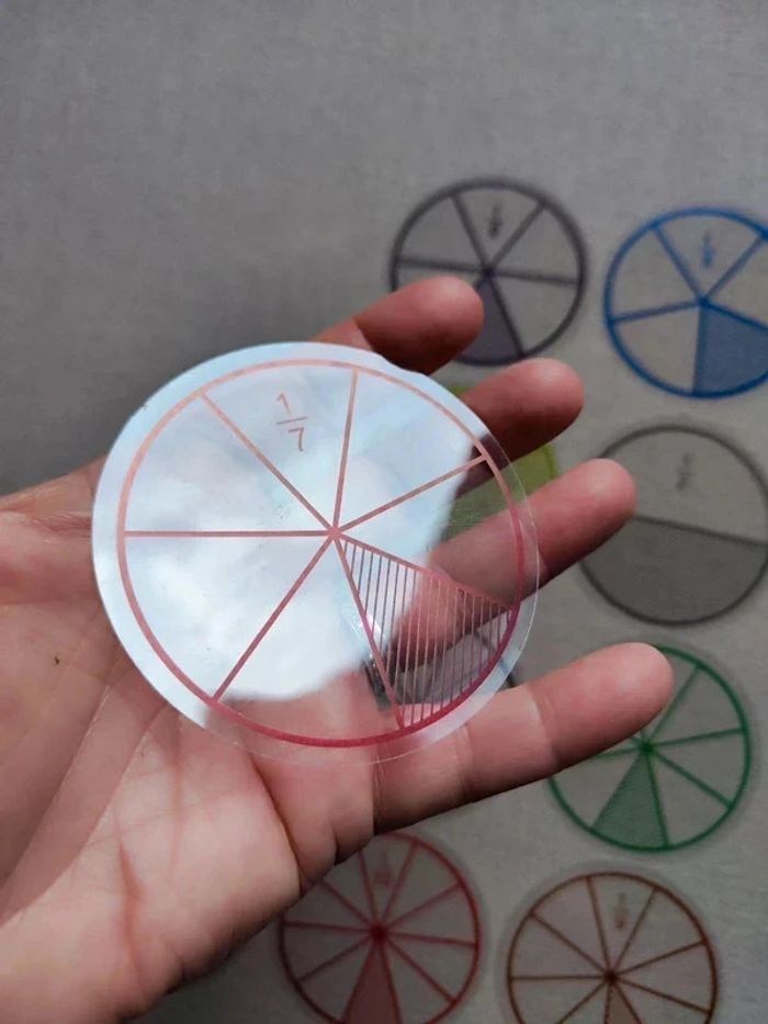 Disque camembert fraction - photo numéro 3